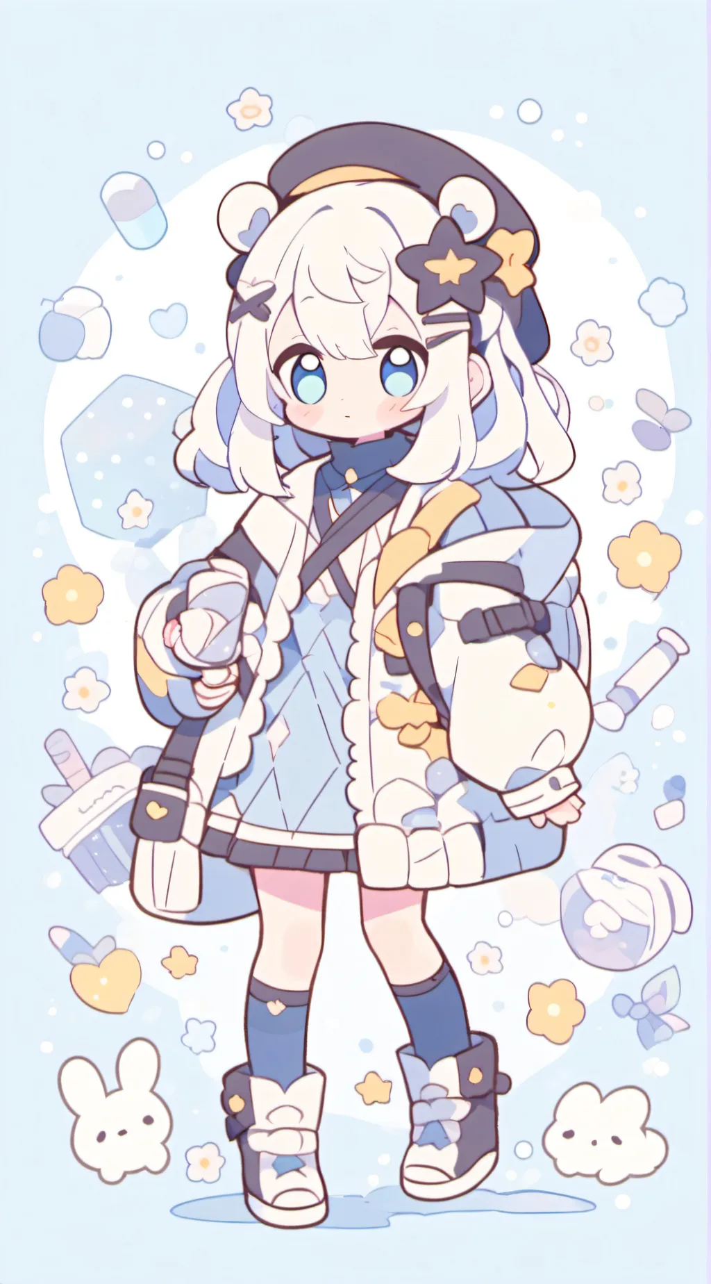 ai character: Los pilares  background