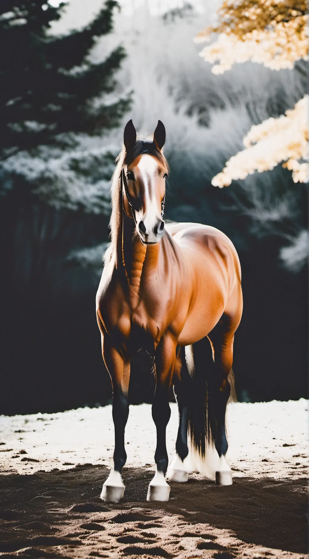 ai character: Lighting  background