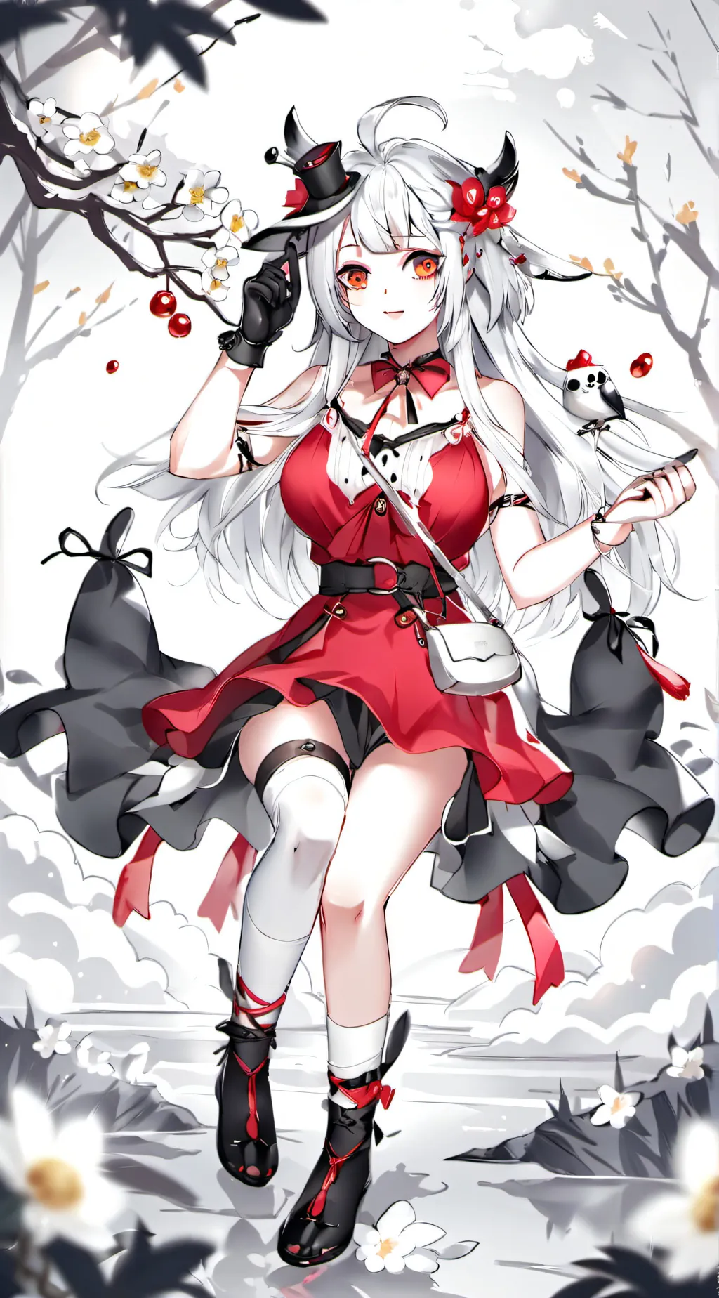 ai character: Aubrey  background