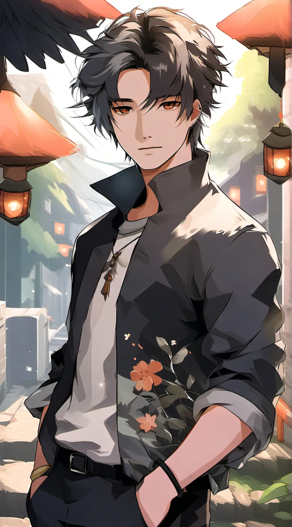 ai character: Max background