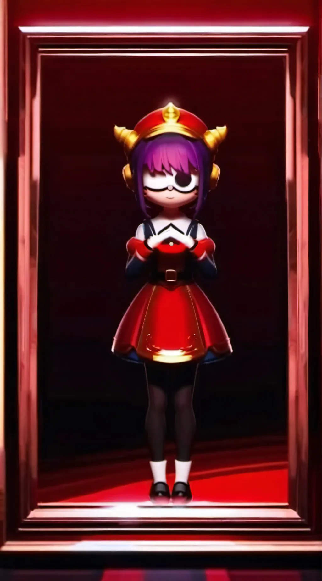 ai character: Doll- MurderDrones background