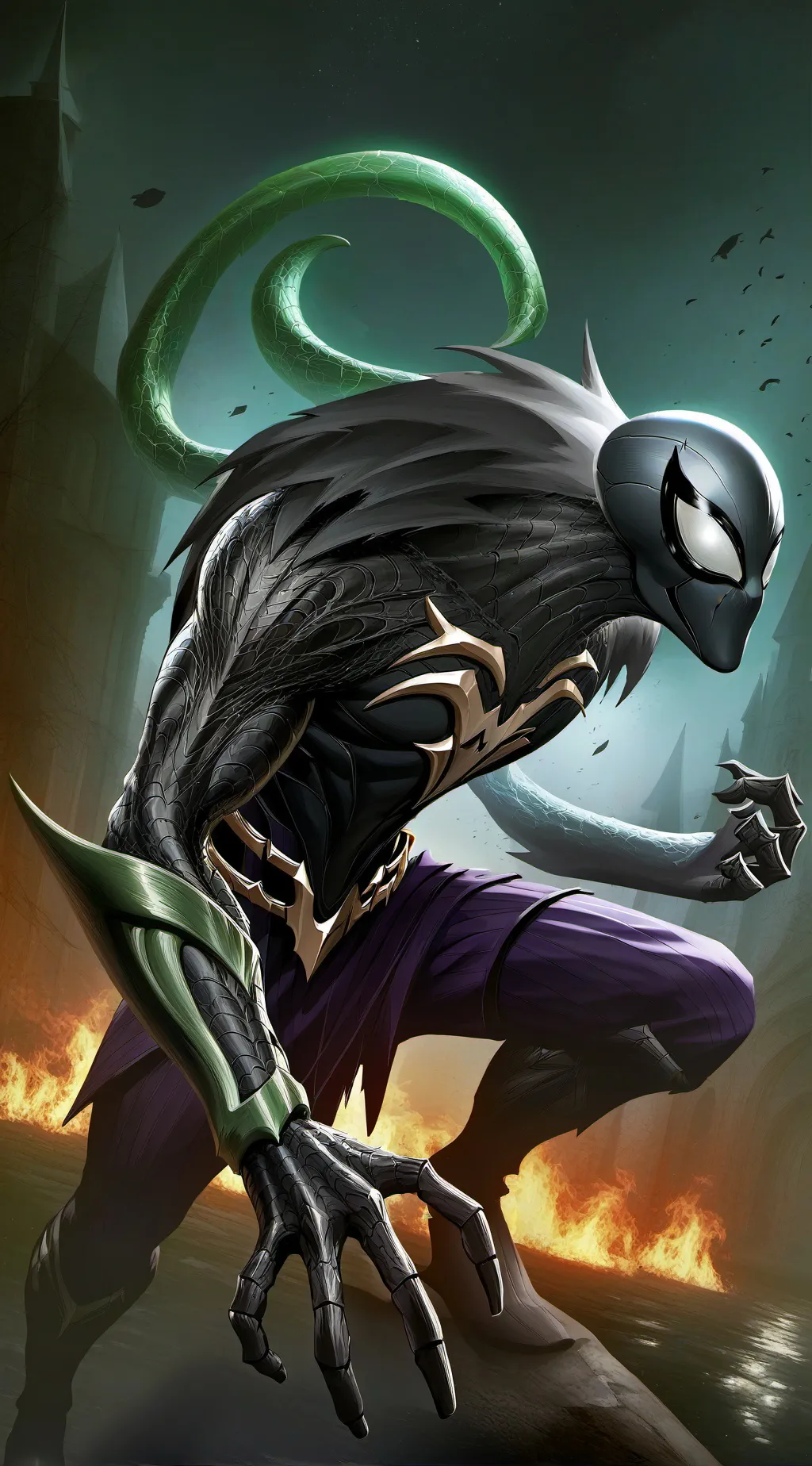 ai character: SYMBIOTE background