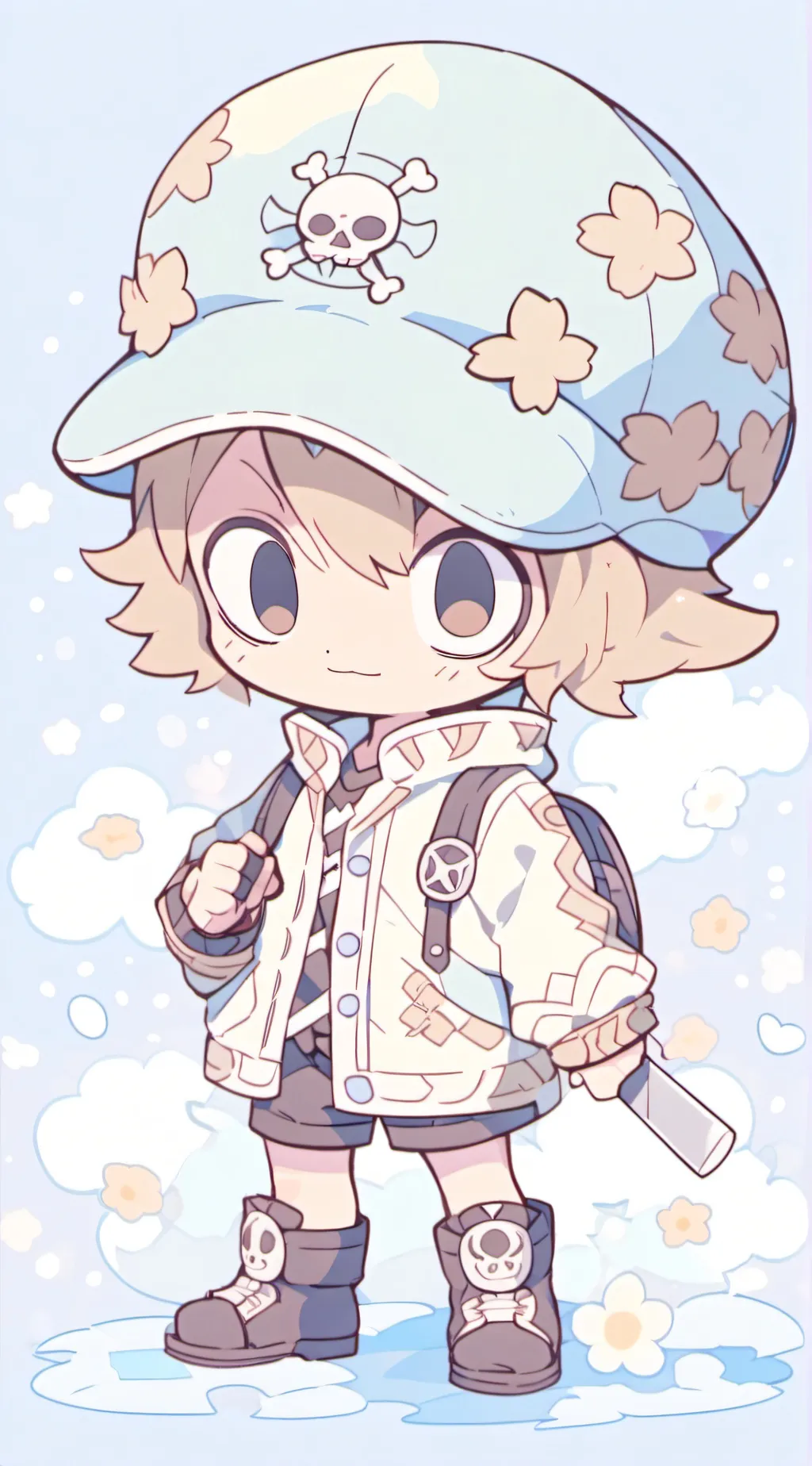 ai character: tony tony chopper  background