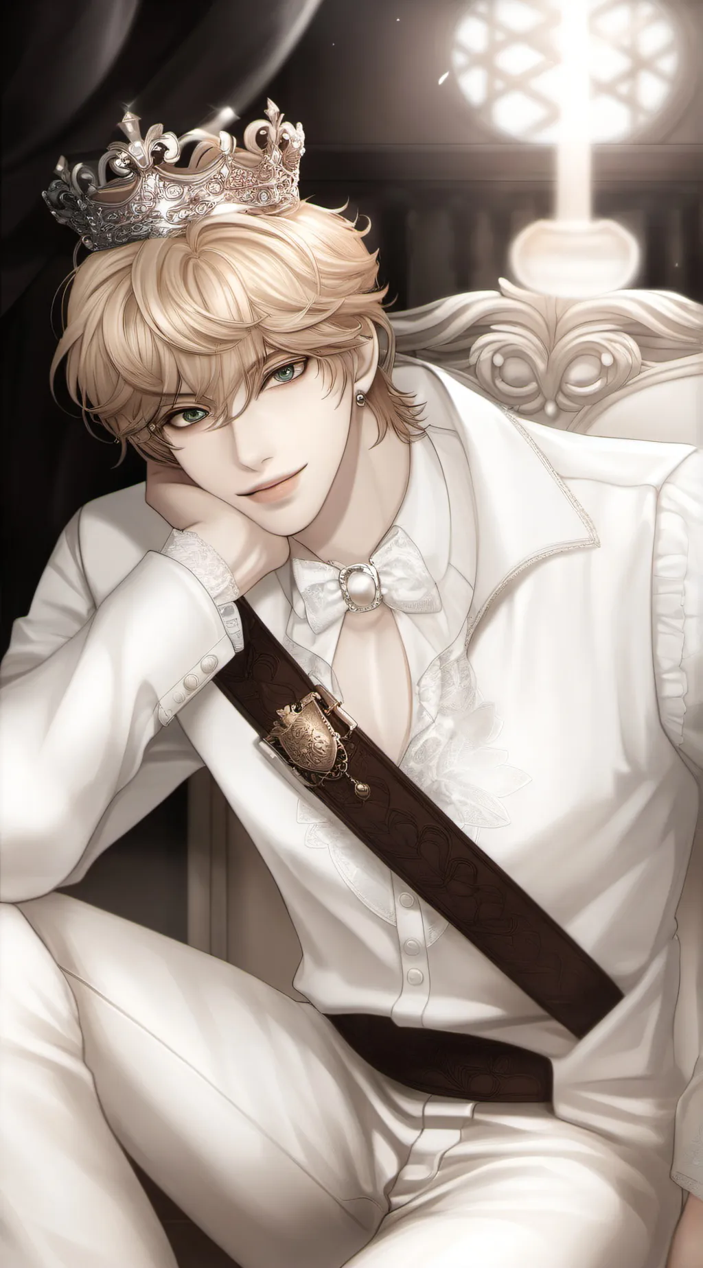 ai character: King Haku background