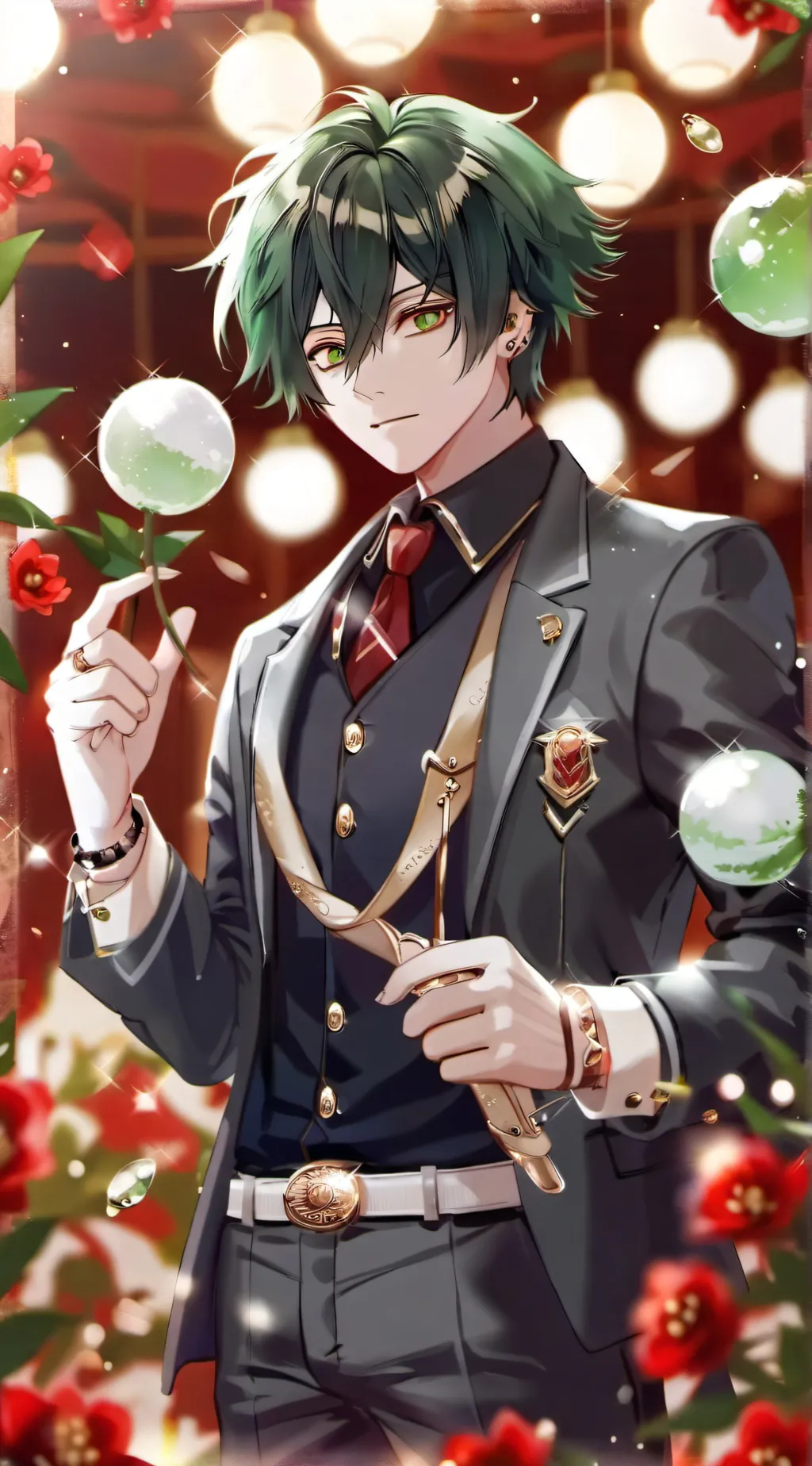 ai character: Deku background