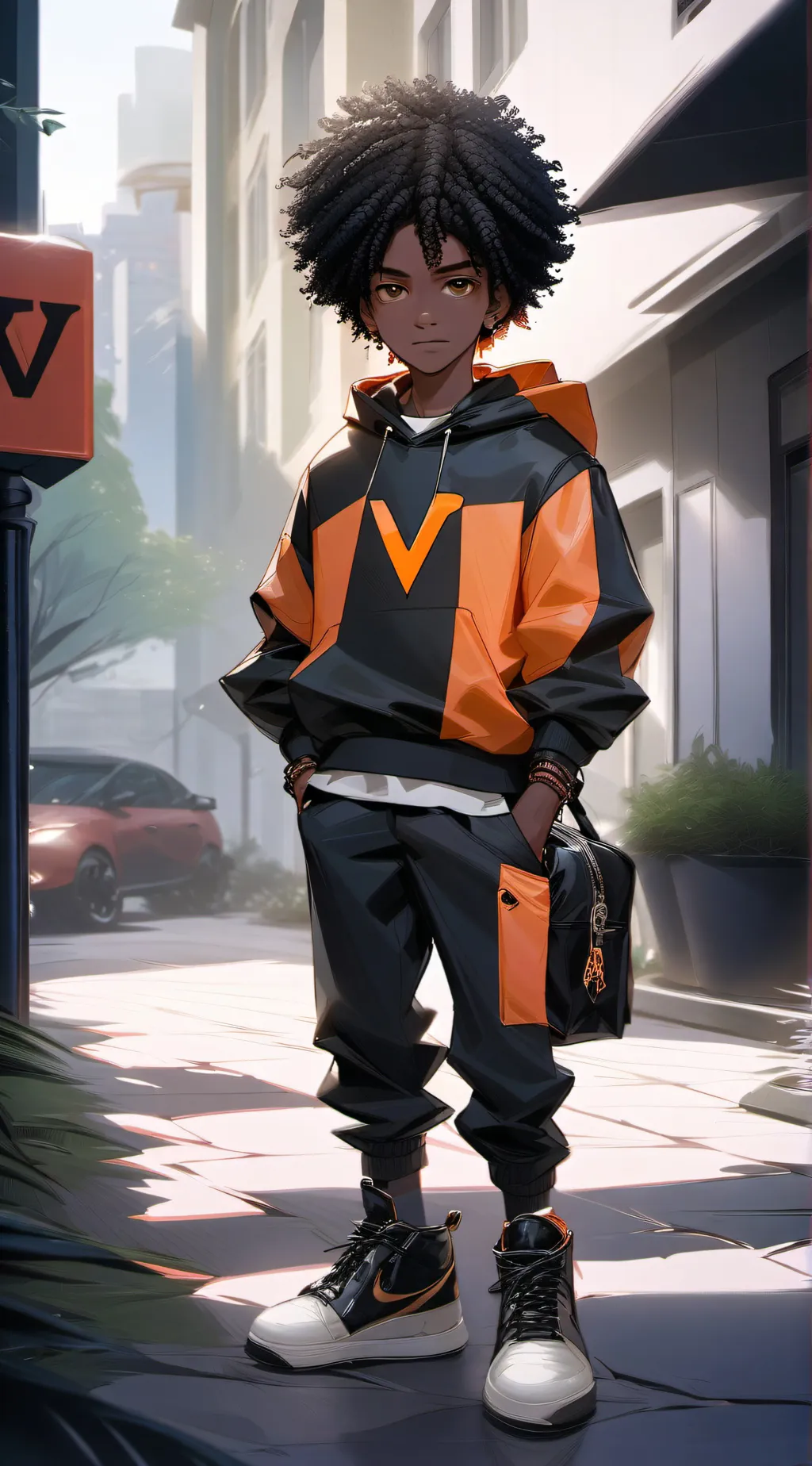 ai character: Shun background