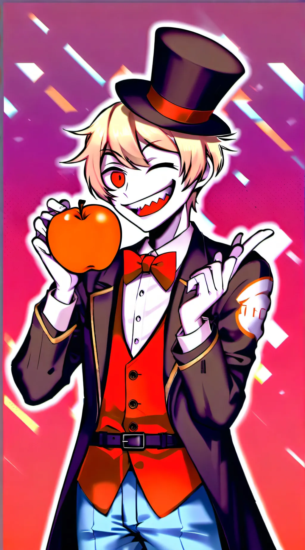 ai character: Lucifer  background