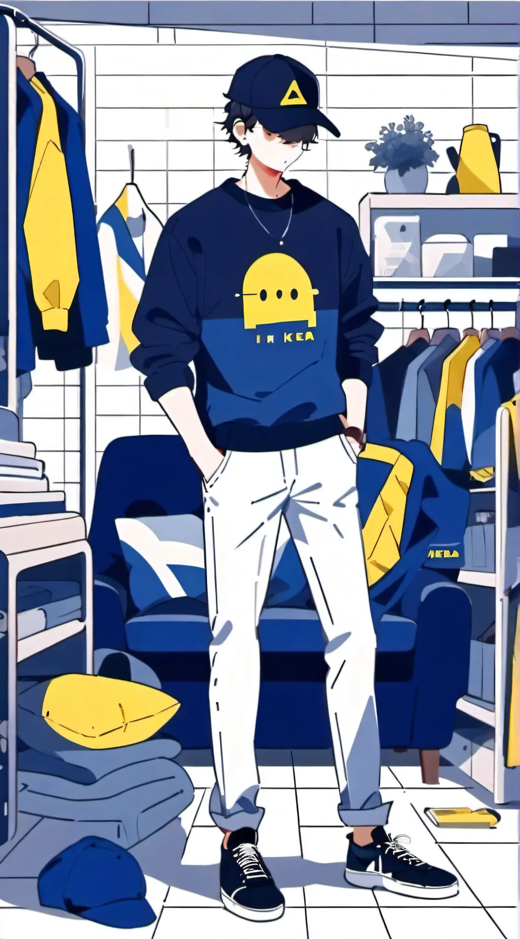 ai character: fpe x ikea 3008 background