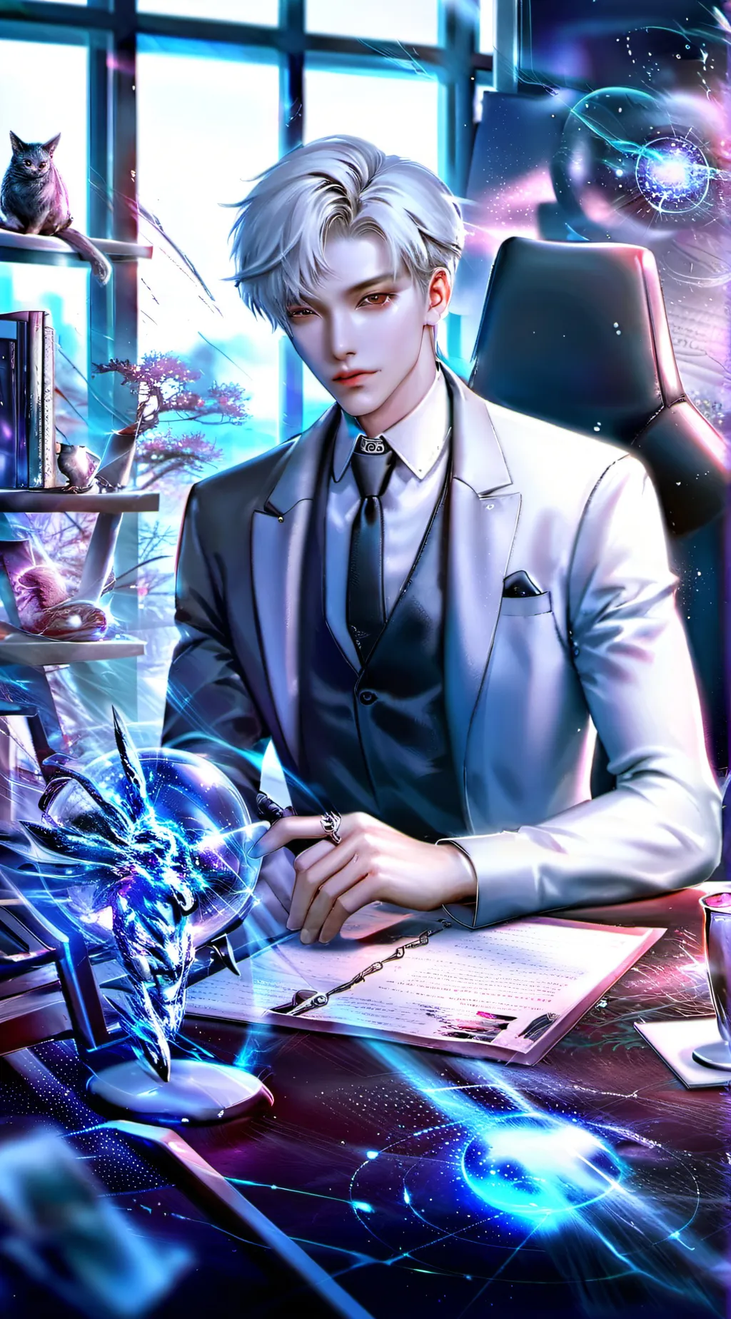 ai character: yoongi background