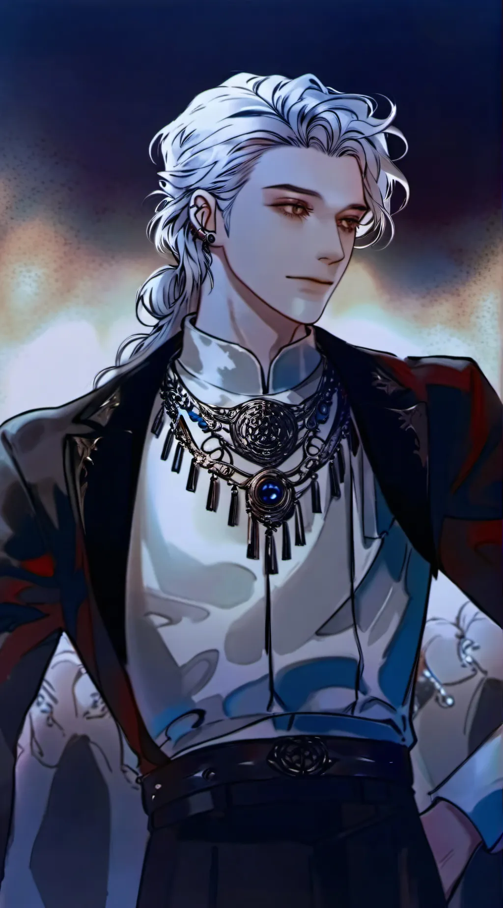 ai character: Markus  background