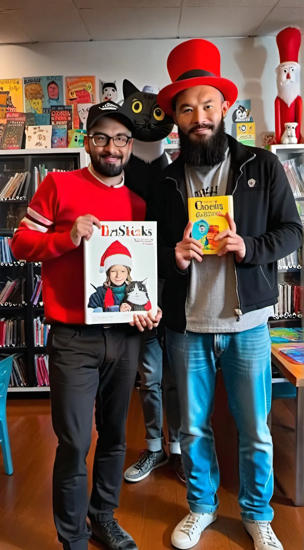 ai character: Classroom background