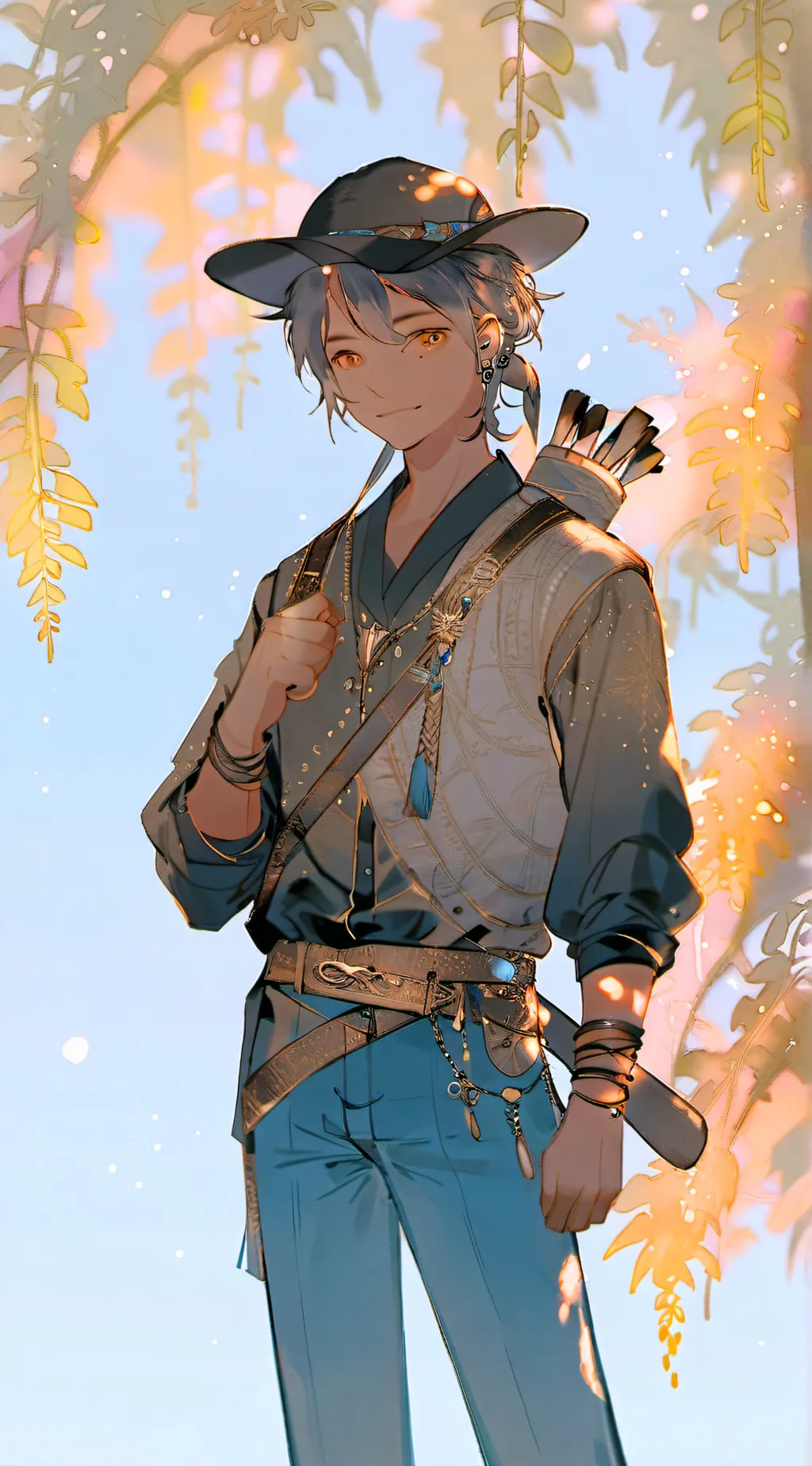 ai character: Nicolas  background