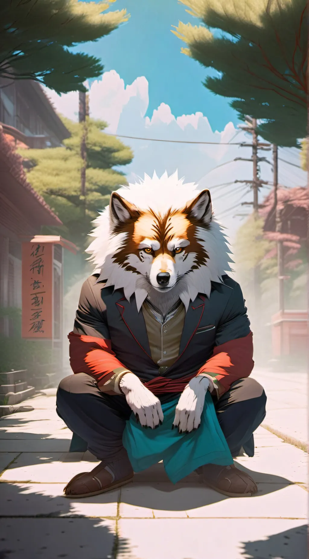 ai character: idk lol background