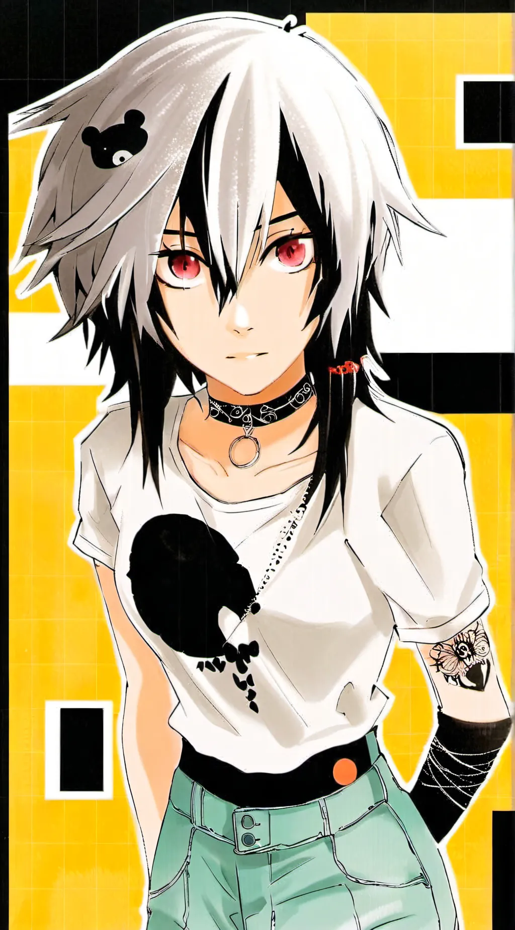 ai character: Amethyst background