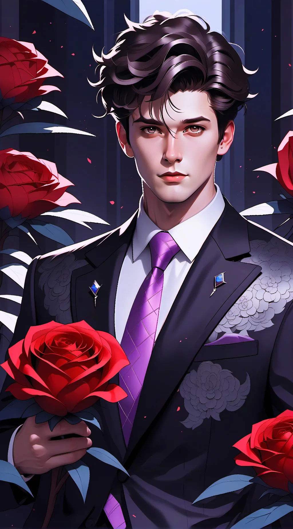 ai character: Nick  background