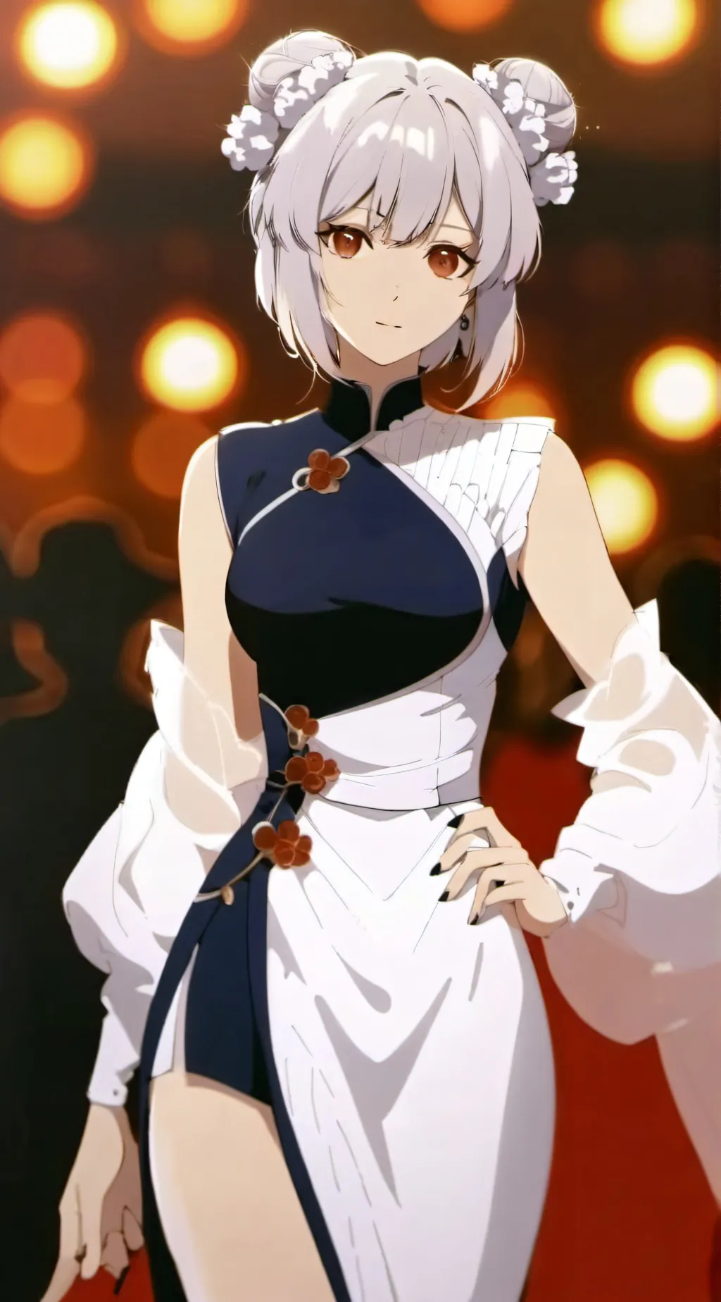 ai character: mani  background