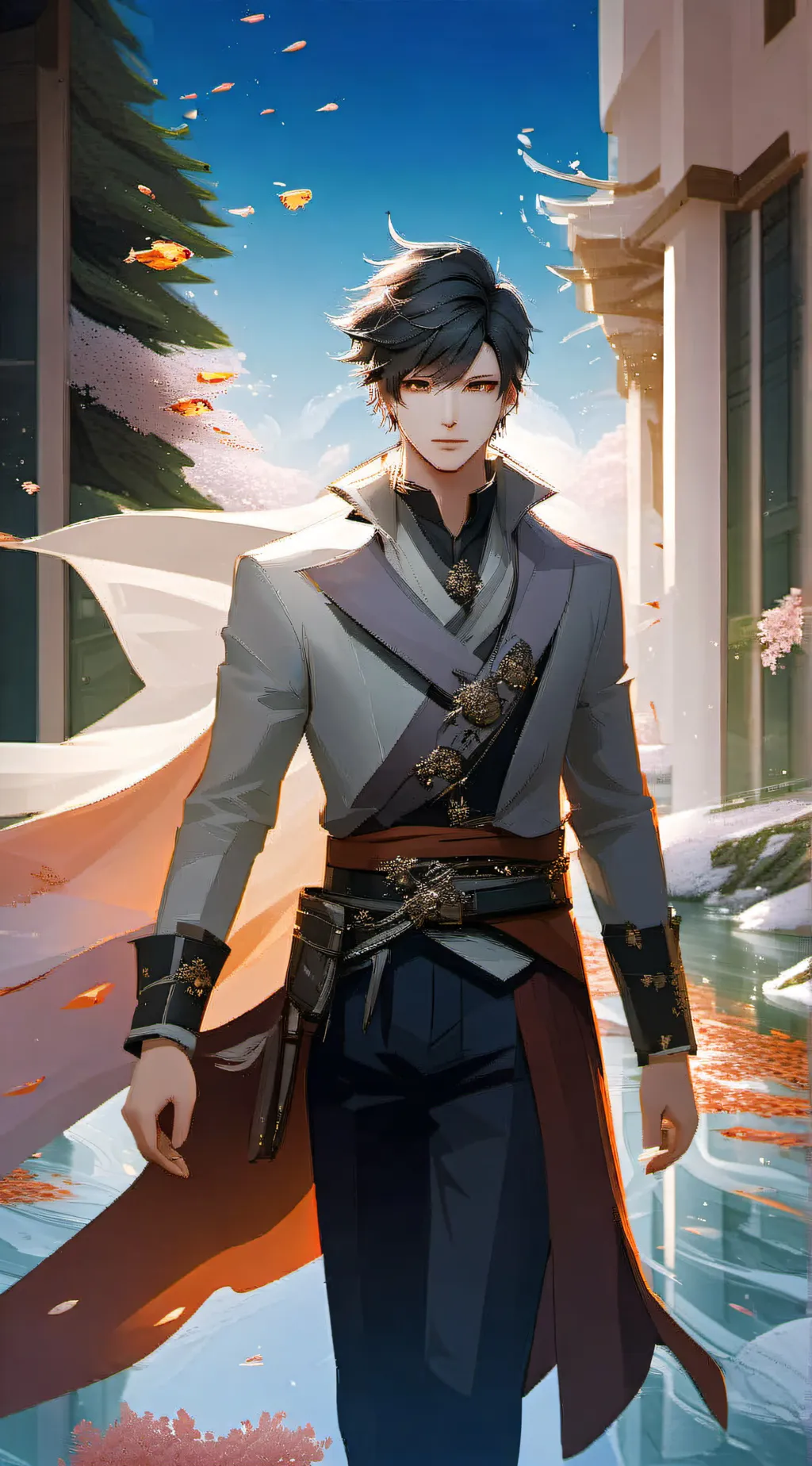 ai character: Ryan  background