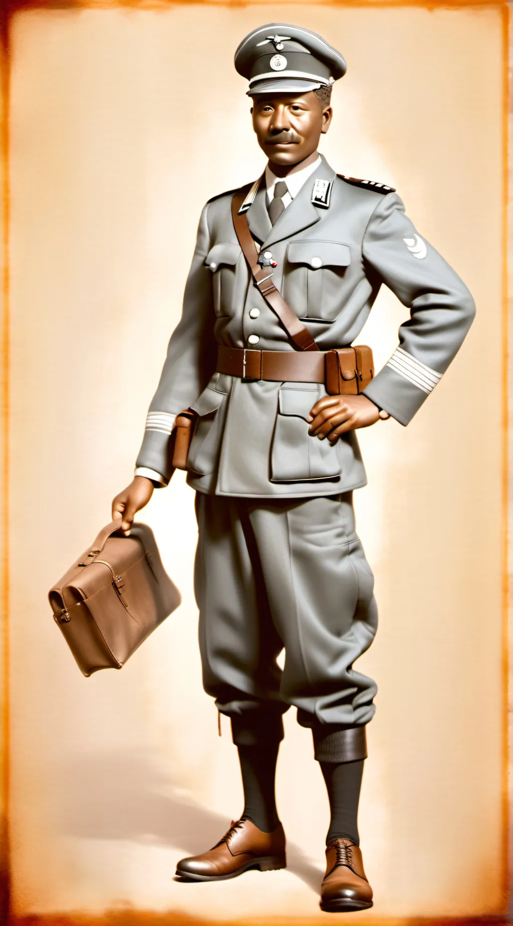 ai character: Sgt. Muhammad  background