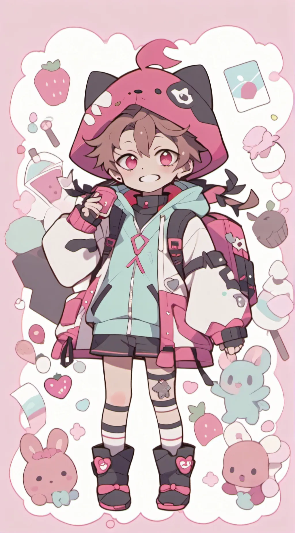 ai character: ✨🤞♡~SUKUNA vampire background