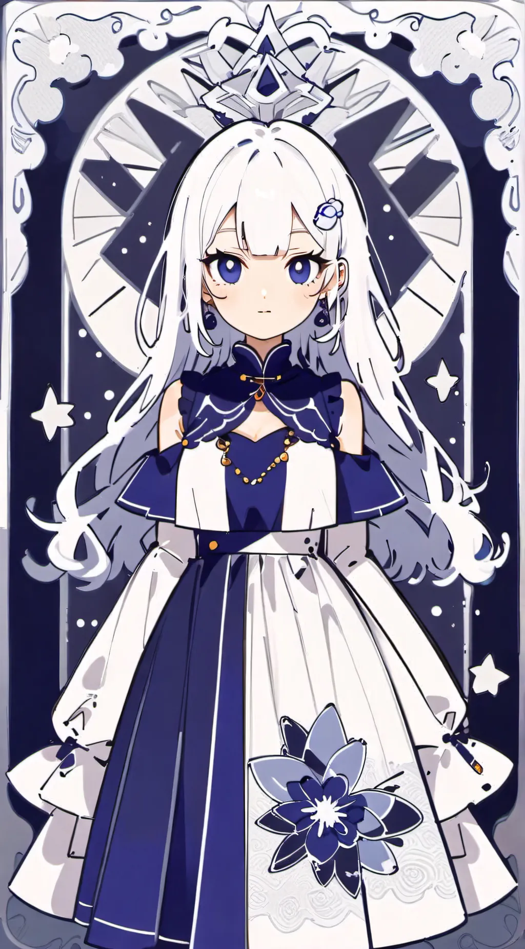 ai character: bashame background