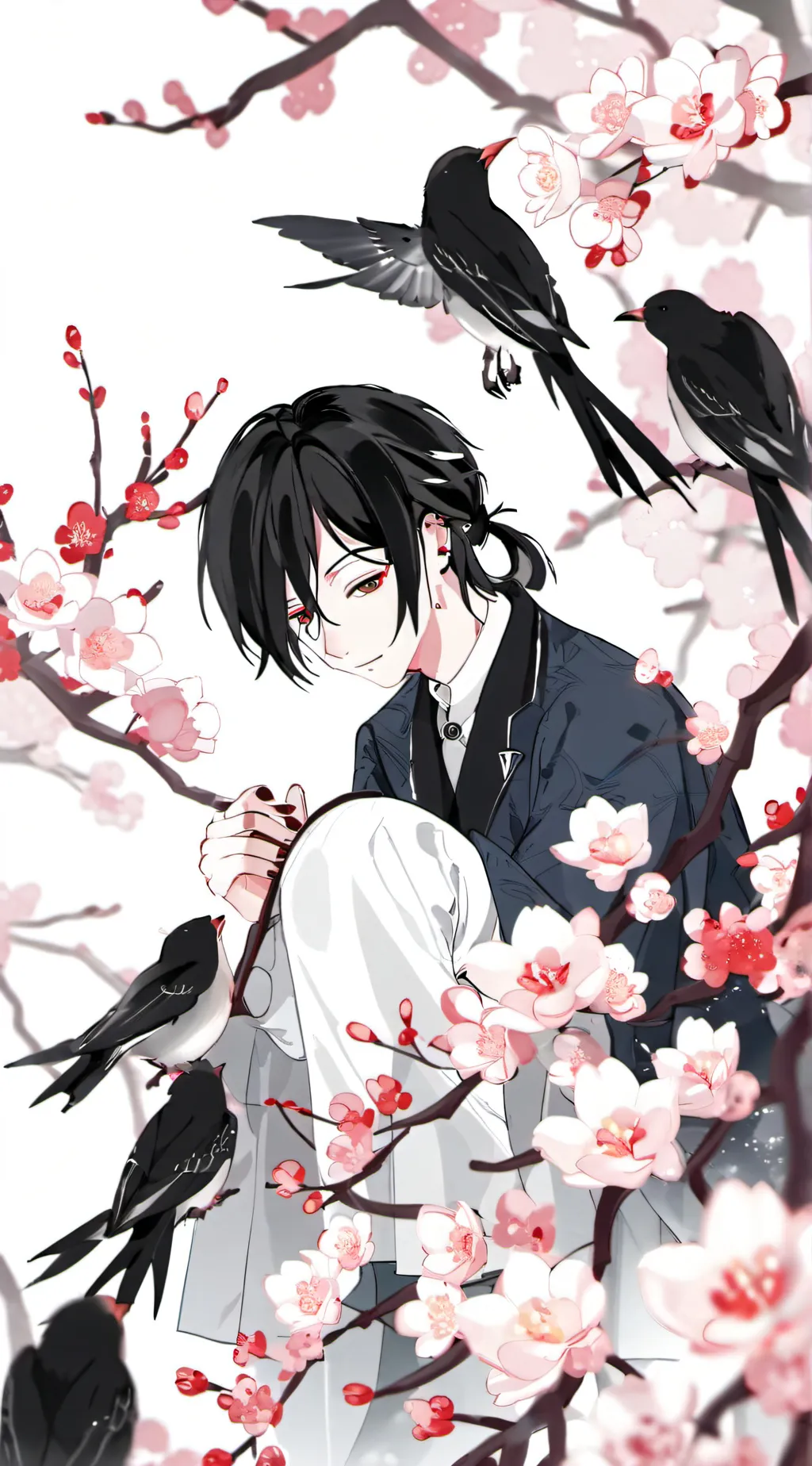 ai character: Muichiro tokito background