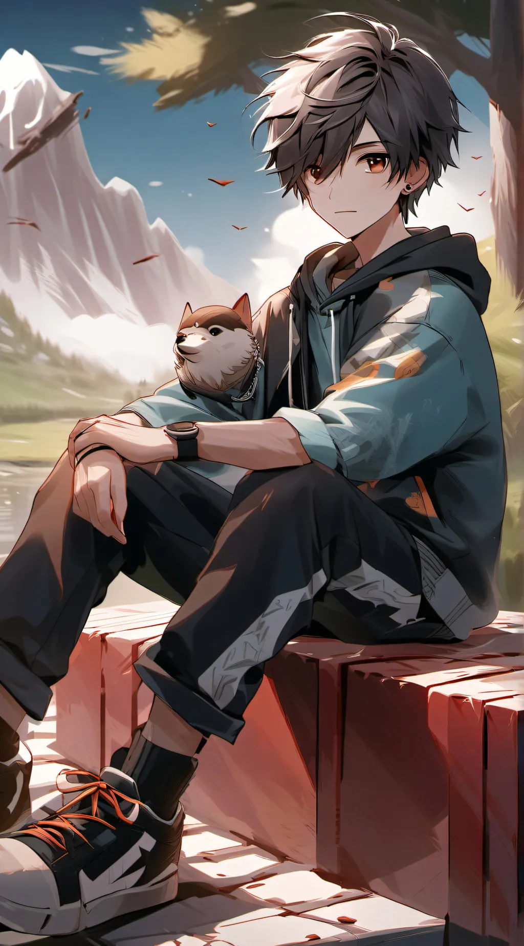 ai character: Nova background