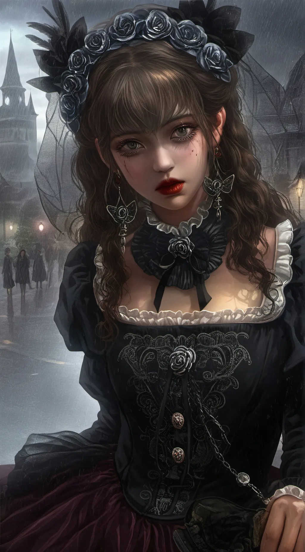 ai character: Miley Fuego  background