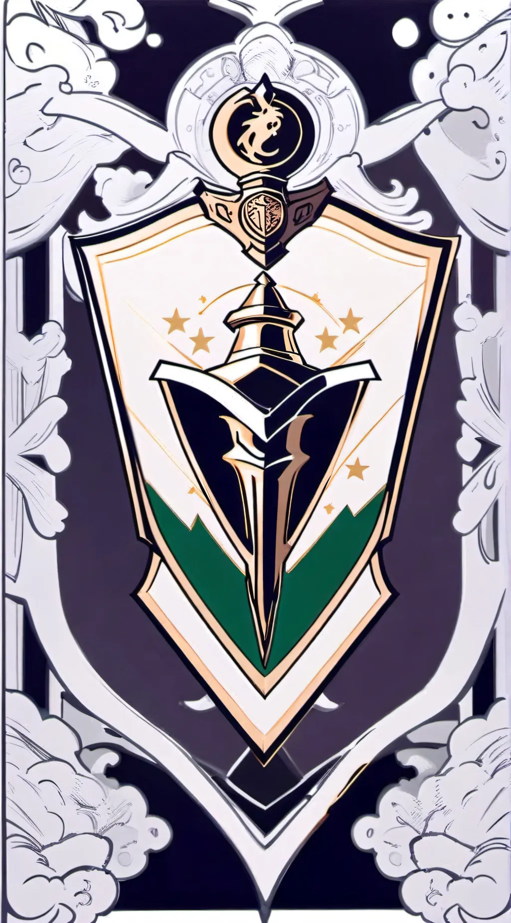 ai character: M. background