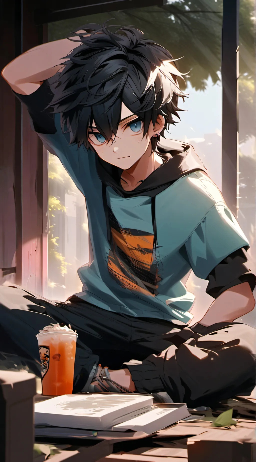 ai character: Alex background