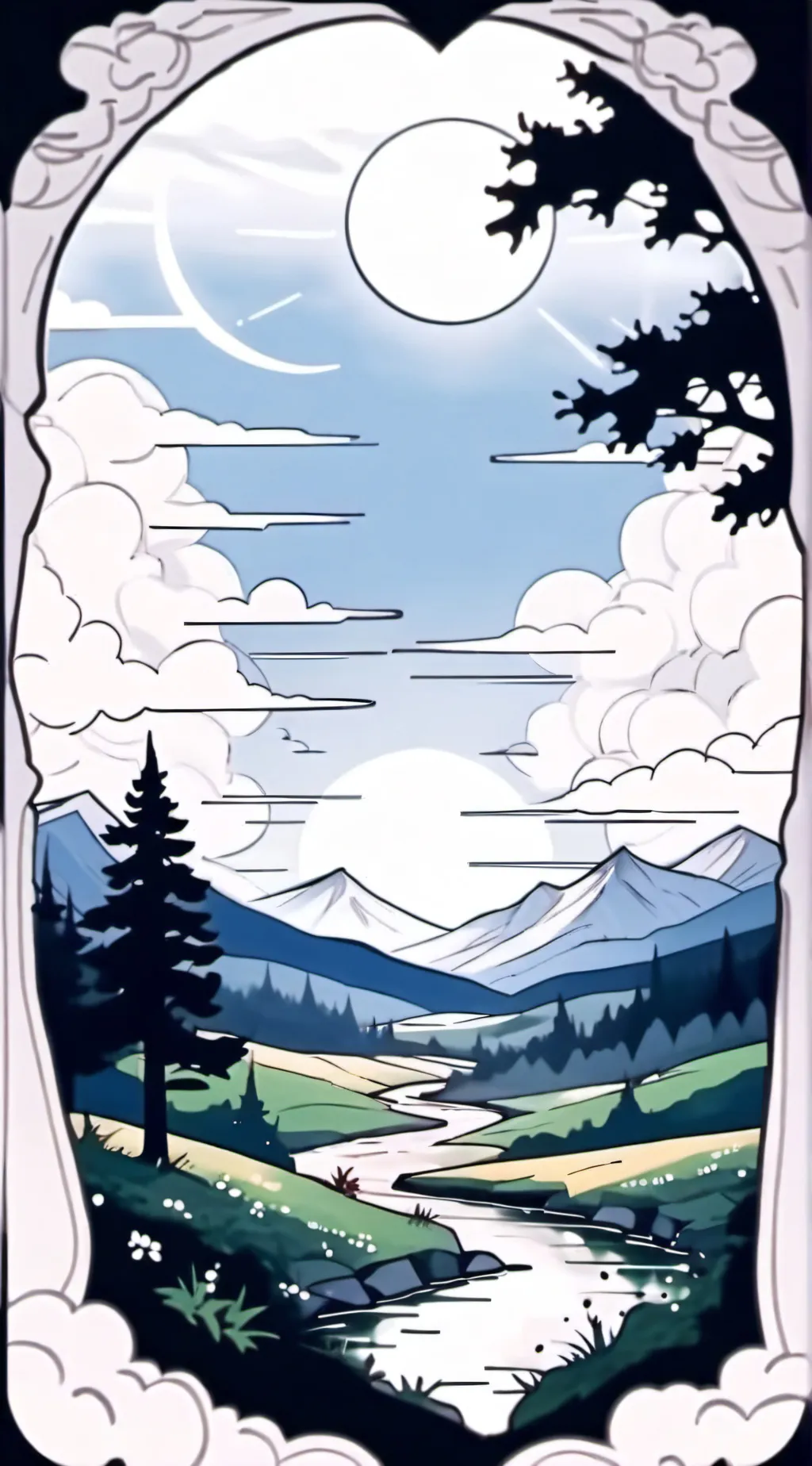 ai character: Roller rink  background