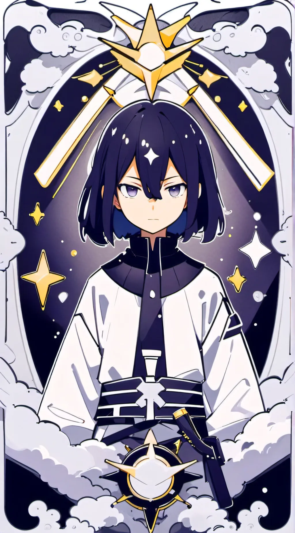 ai character: Deku background