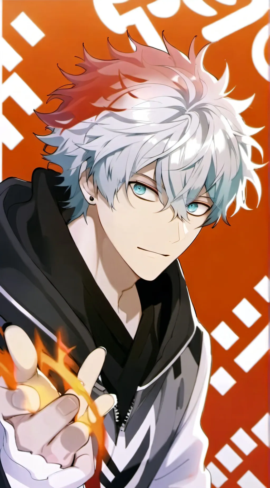 ai character: bakugo mha background