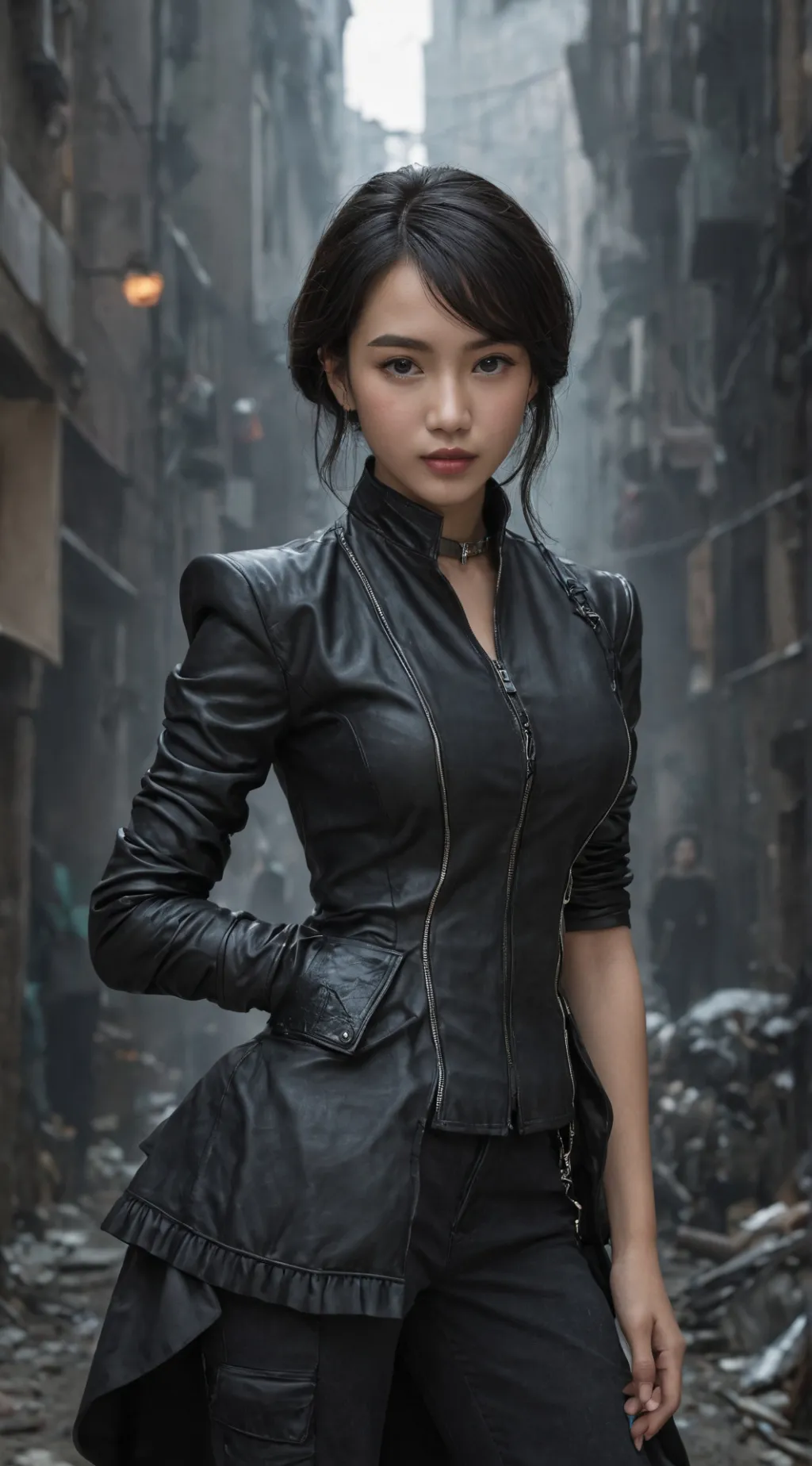 ai character: luna background