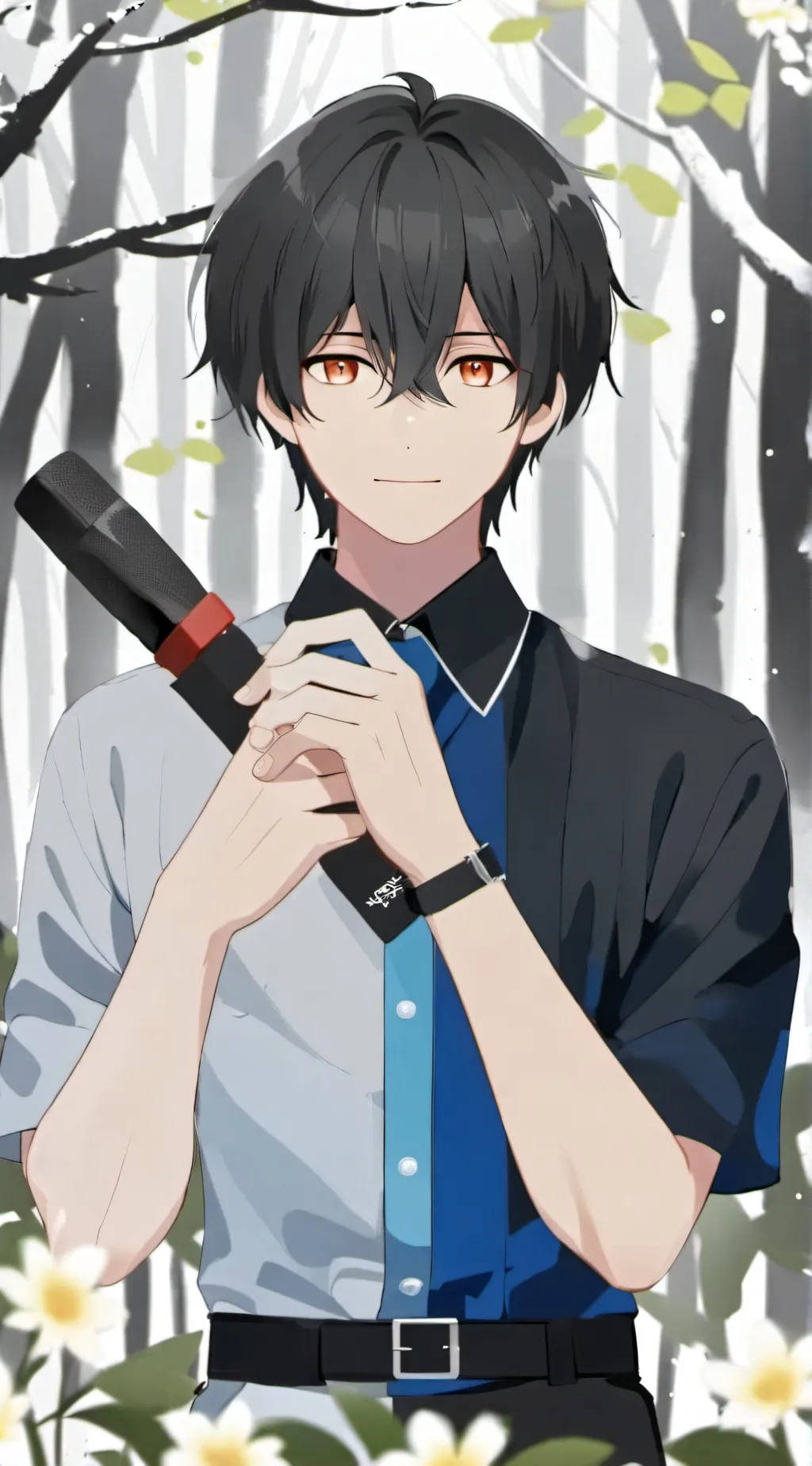 ai character: Galahad  background