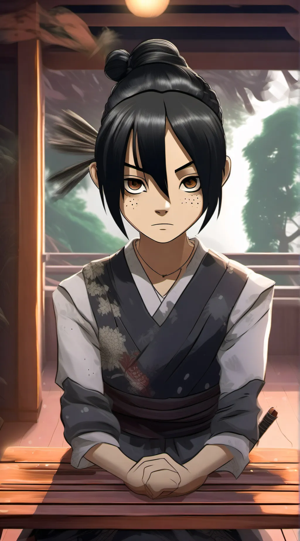 ai character: MHA x Toph background