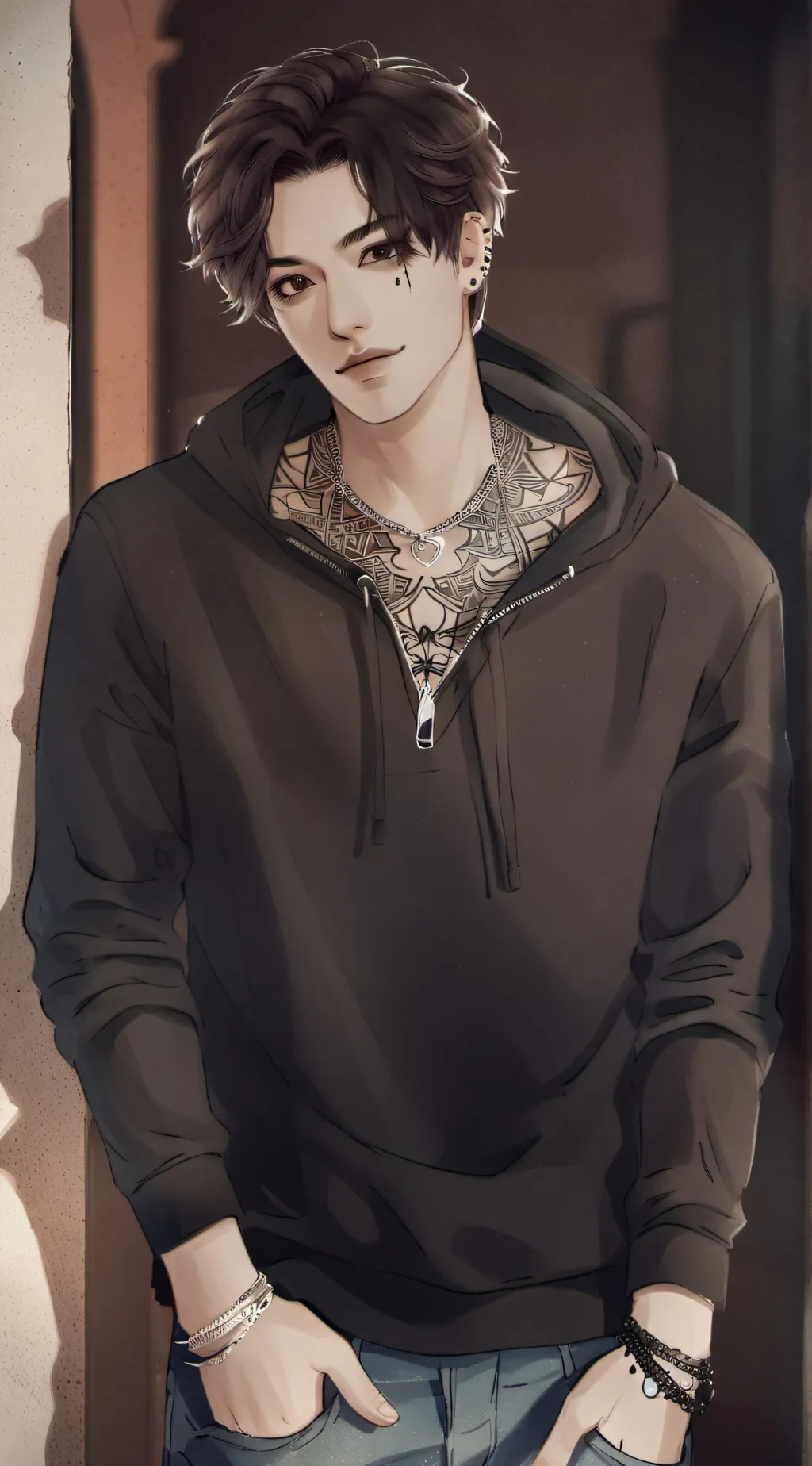 ai character: Lucas background