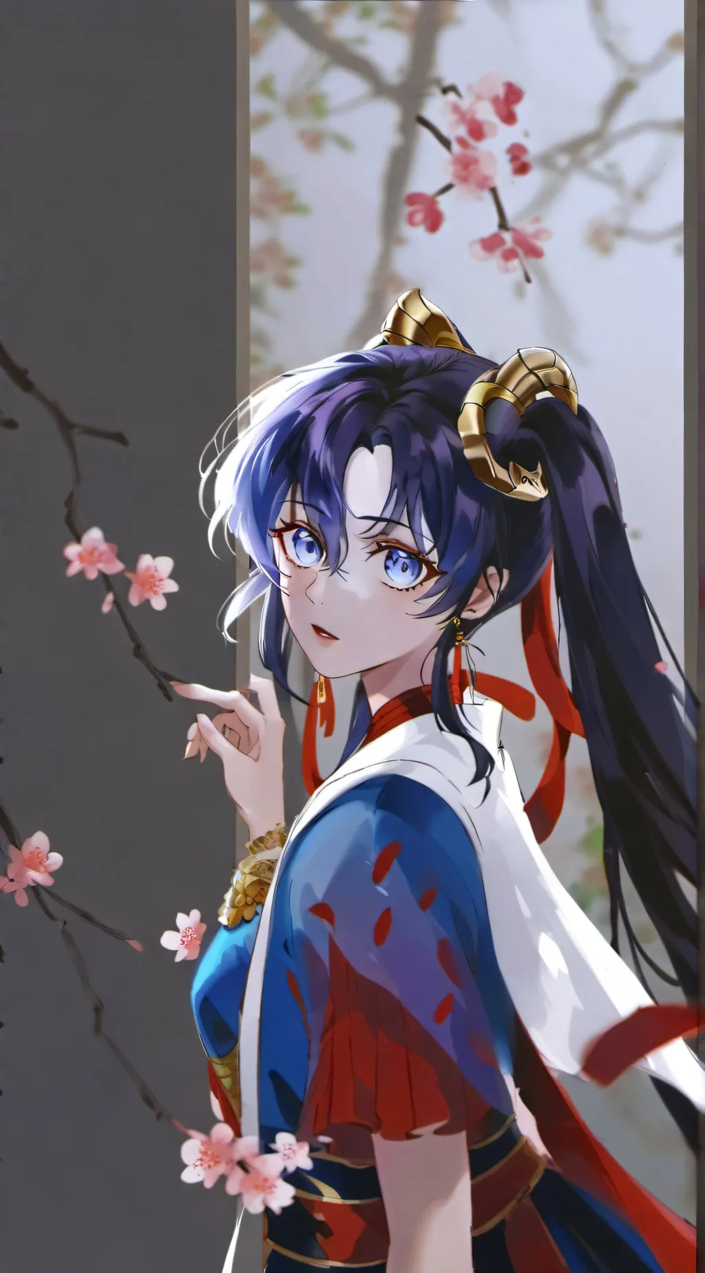 ai character: Kayte  background