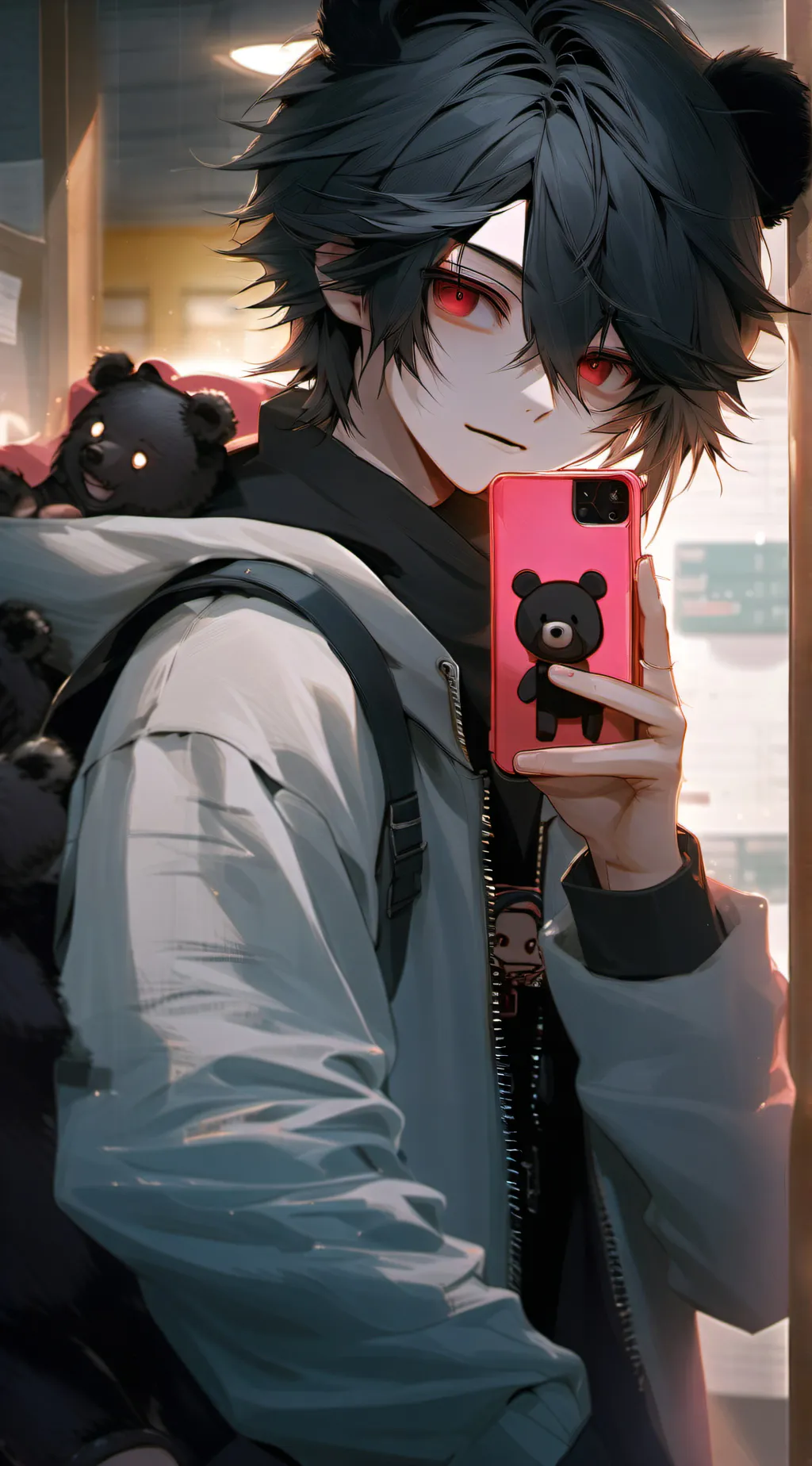 ai character: °<Ash>° background