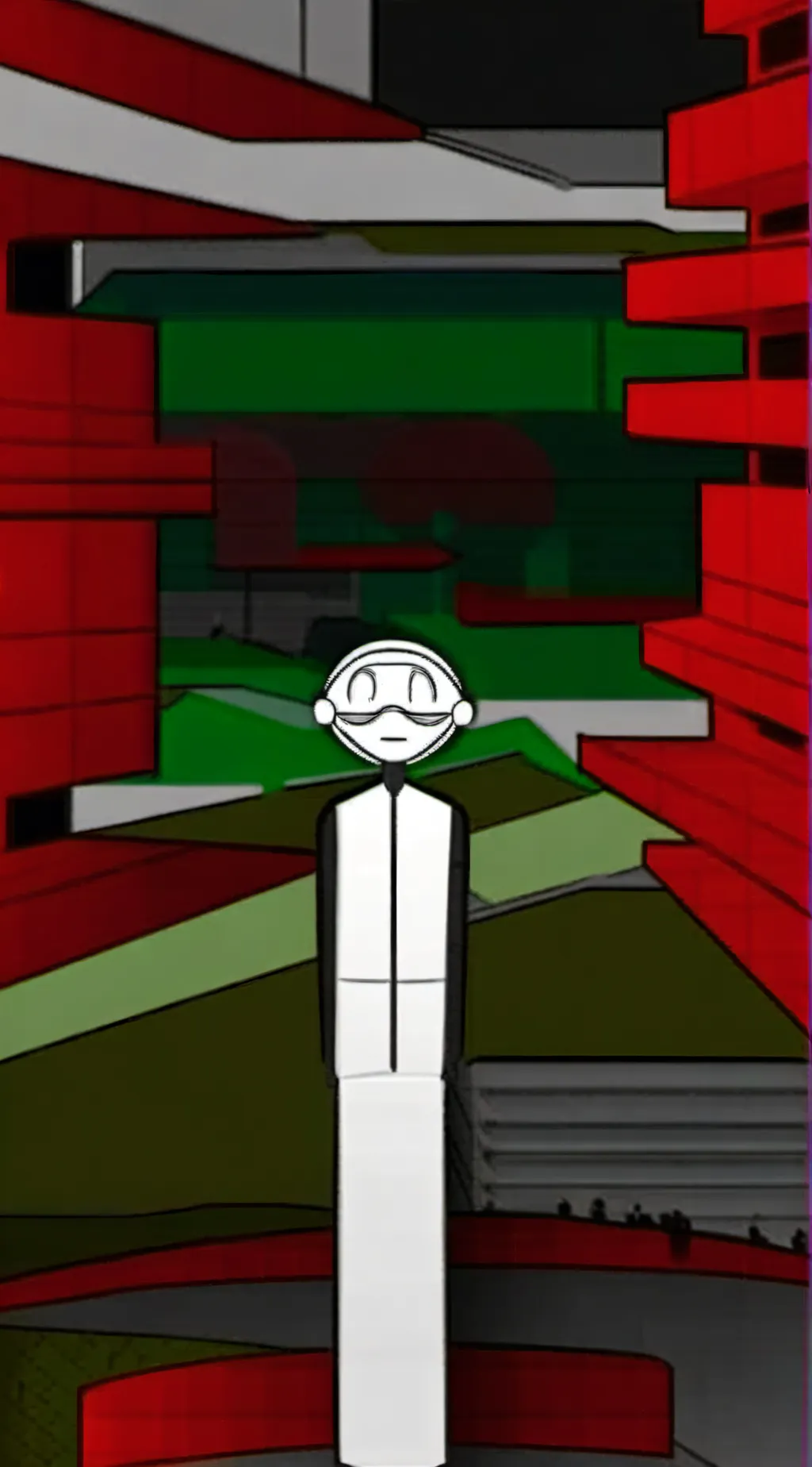 ai character: SPRUNKI! background