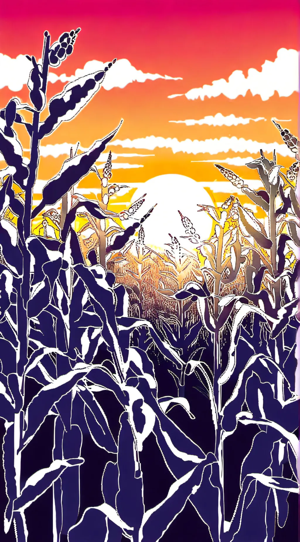 ai character: hybrid test background