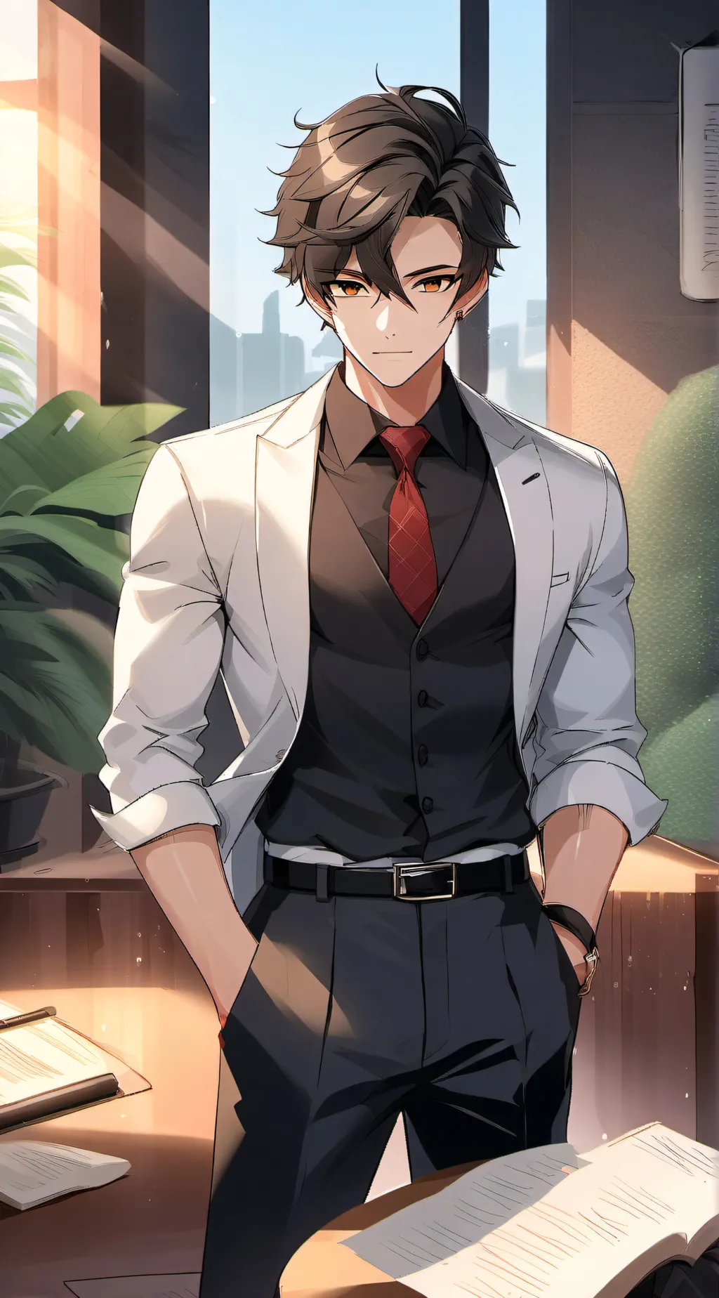 ai character: aim background