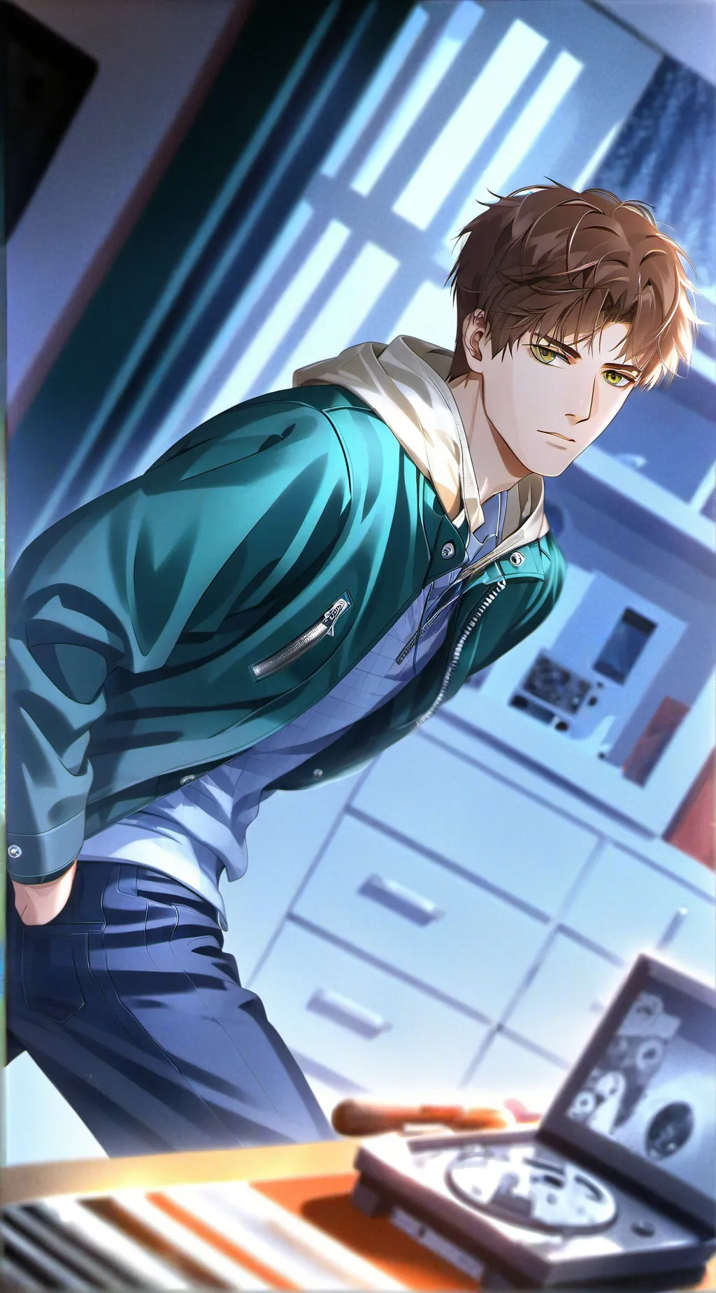 ai character: Lachlan  background