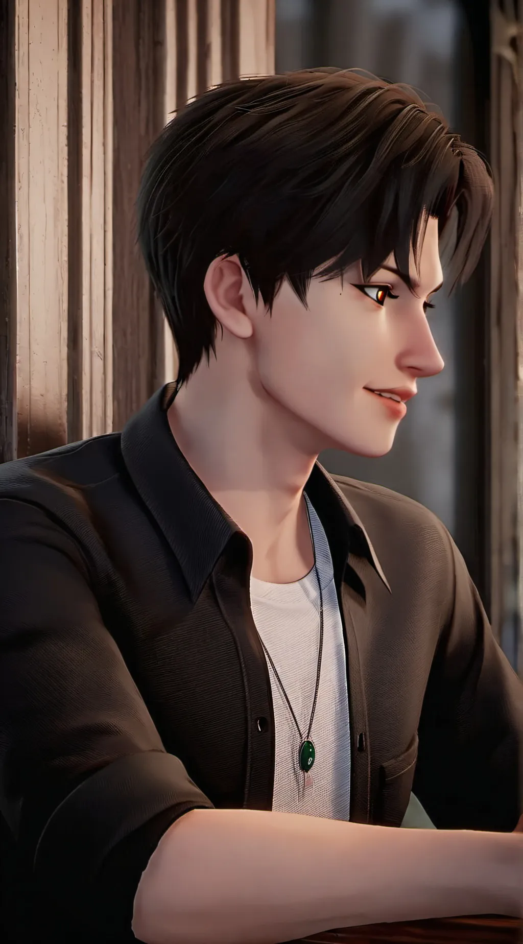 ai character: Damon background