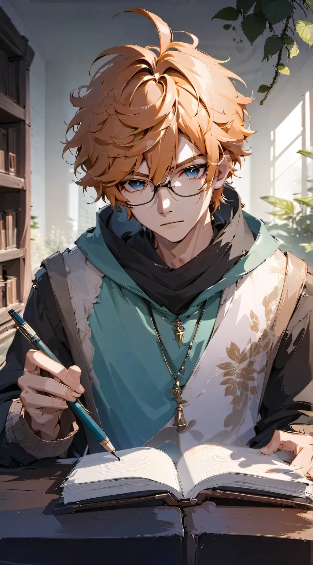 ai character: Ren background