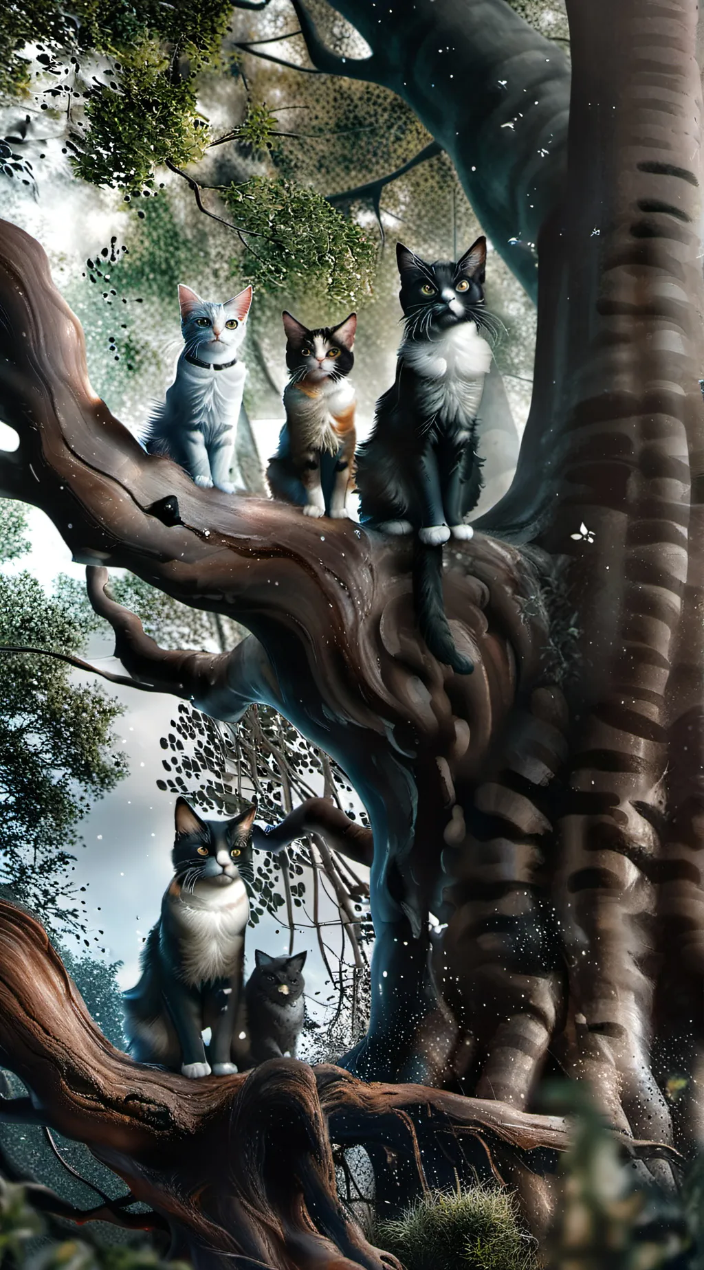 ai character: (-) Gathering (-) background