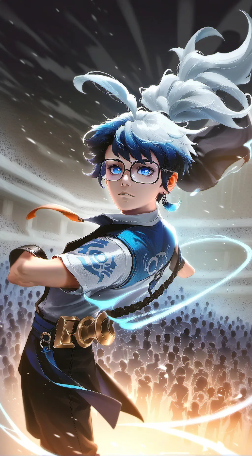 Talkie AI - Chat with blue sapphire