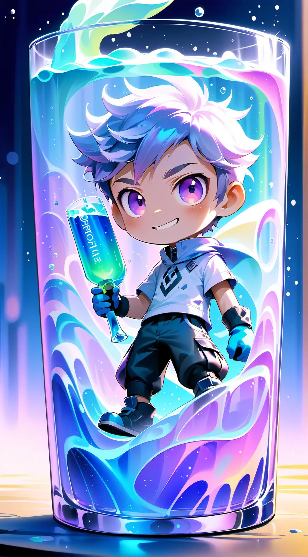 ai character: Angels allegey background