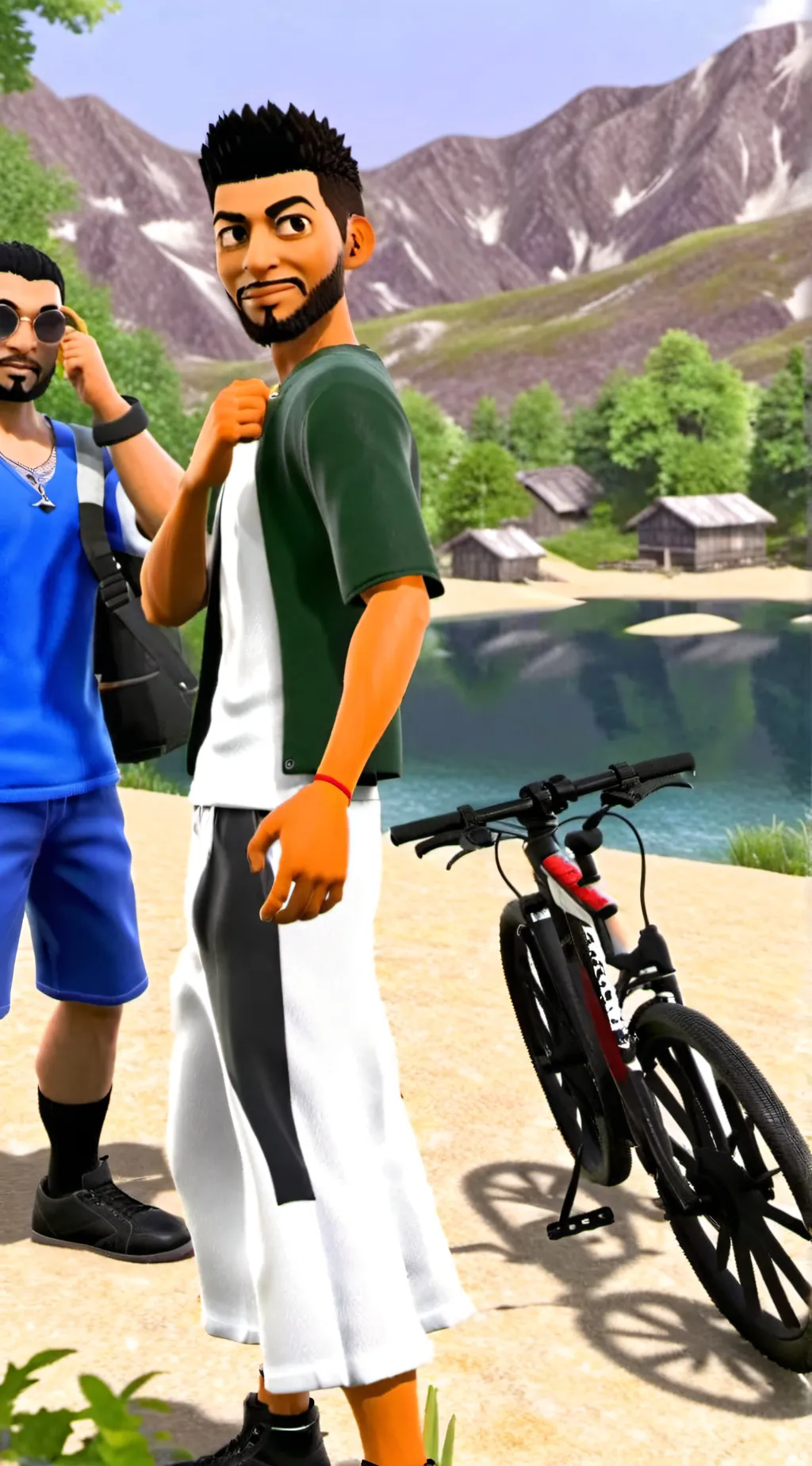 ai character: drake background