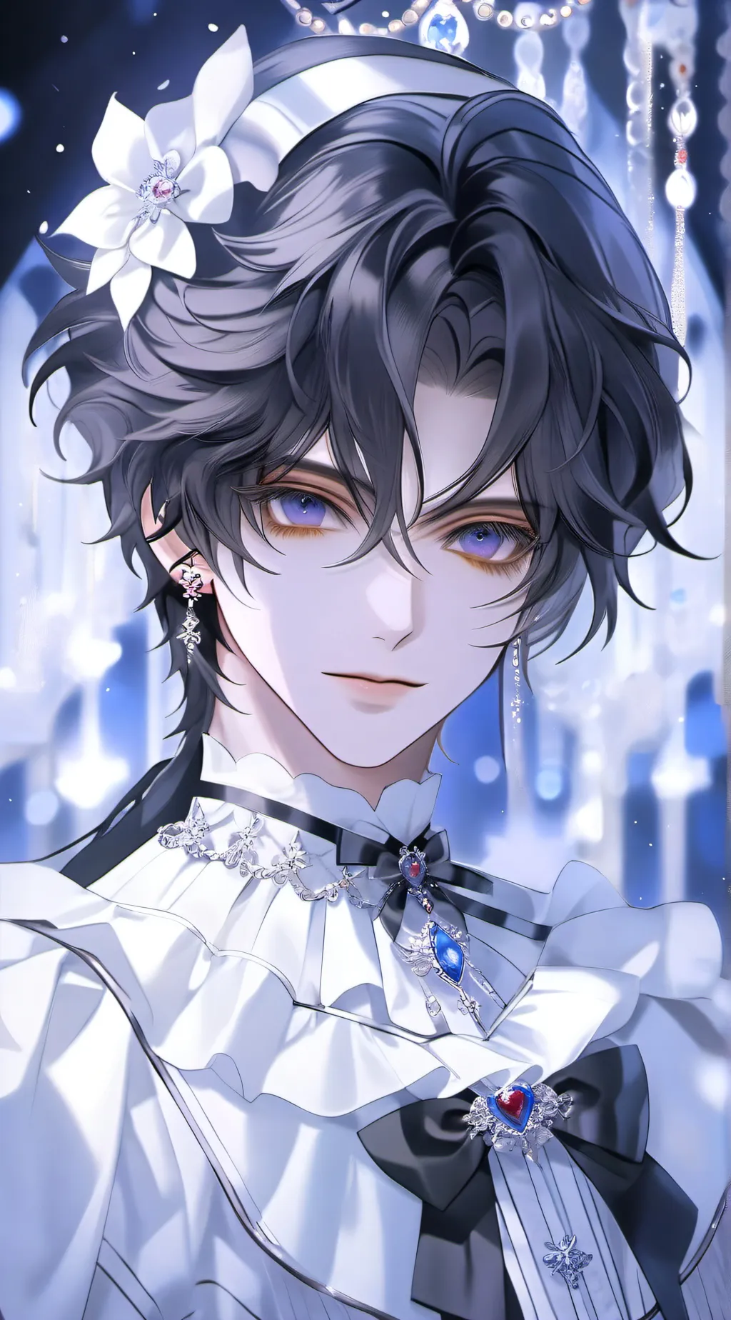 ai character: Adrien background