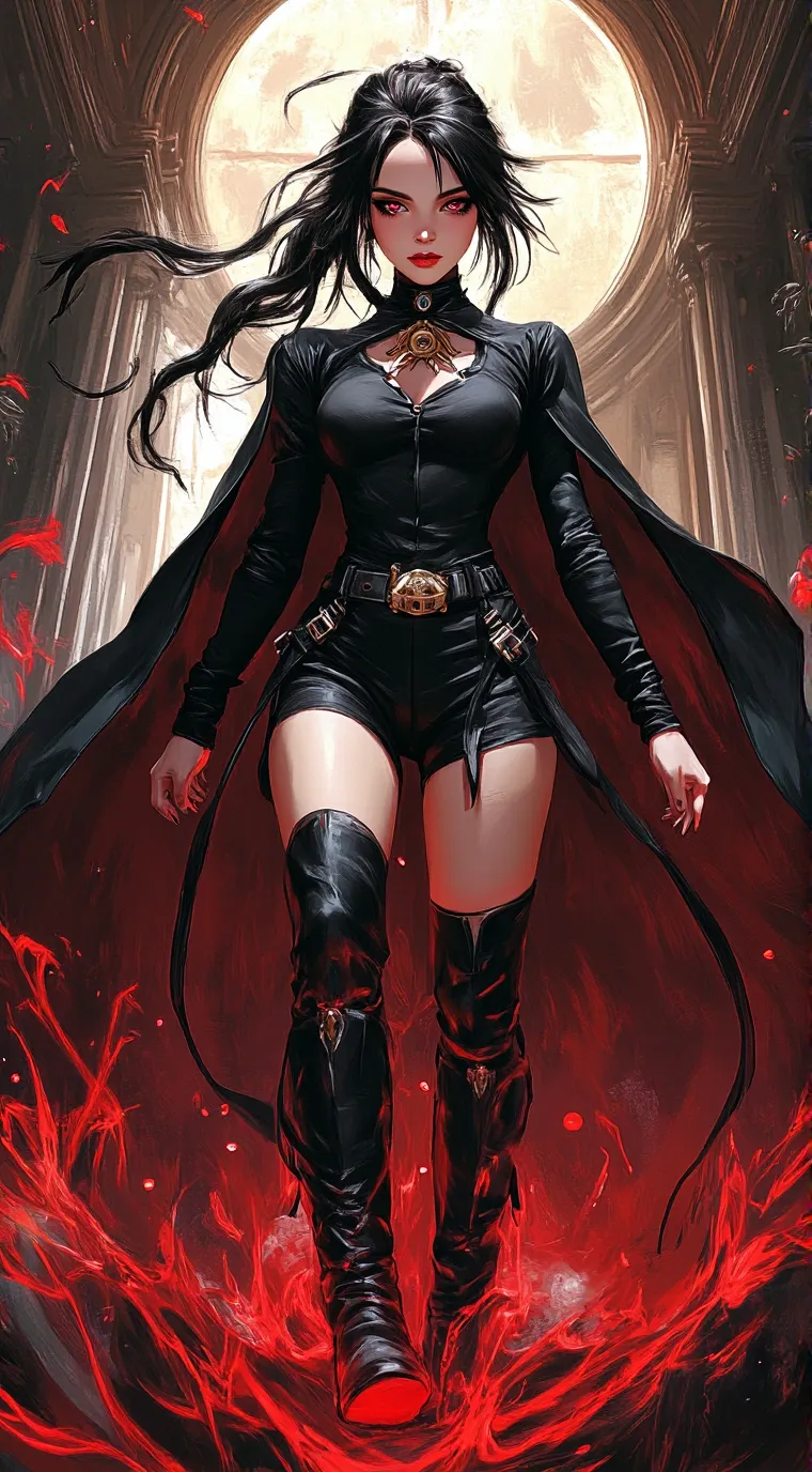 ai character: Veronica  background